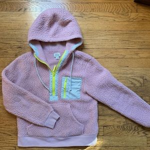 J.Crew vintage fleece half-zip pullover